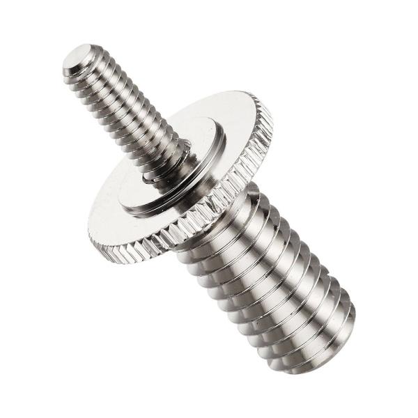 スカッド ギターパーツ ブリッジアダプター HW11A ニッケル ミリ規格 SCUD