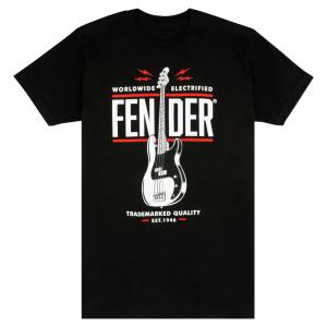 Fender P-Bass T-Shirt Black XL Tシャツ XLサイズ