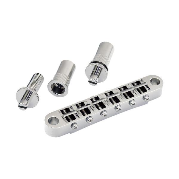 スカッド ギター ブリッジ LPB-3TC ナッシュビルタイプ クローム T.O.M.ブリッジ SC...