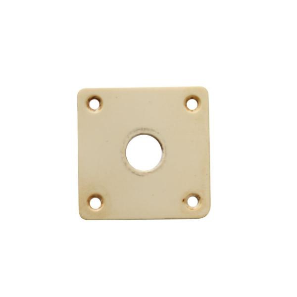 スカッド ギターパーツ レスポール ジャックプレート MRC-LPJCIV アイボリー SCUD