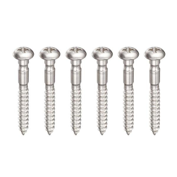 SCUD SRPOC 6pcs クローム フリーフローティングスクリュー