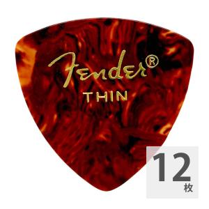 フェンダー ギターピック 12枚 セット Thin 346 Shape Shell Thin Fender｜chuya-online