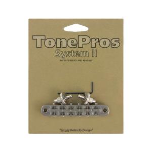 トーンプロズ ギター ブリッジ T3BP-N TonePros Standard Tuneomatic ニッケル ギター用ブリッジ ToneProsの商品画像