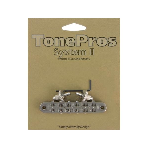 トーンプロズ ギター ブリッジ T3BP-N TonePros Standard Tuneomati...