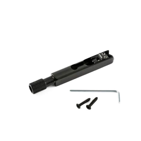 エービーエム ギター ブリッジ ABM3801B ヘッドレスギター用 チューナー付シングルブリッジ ...