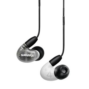 SHURE SE42HYW+UNI-A AONIC4 ホワイト 高遮音性 イヤホン ユニバーサルケーブル