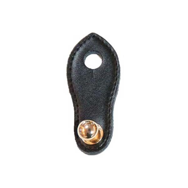 KIWAYA PPS-BK BLK 本革 エンドピン ジャック用 ウクレレストラップ ウクレレ スト...