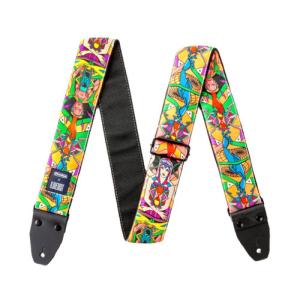 JIM DUNLOP D67-11 JACQUARD PAISLEY RED STRAP ギターストラップ 赤