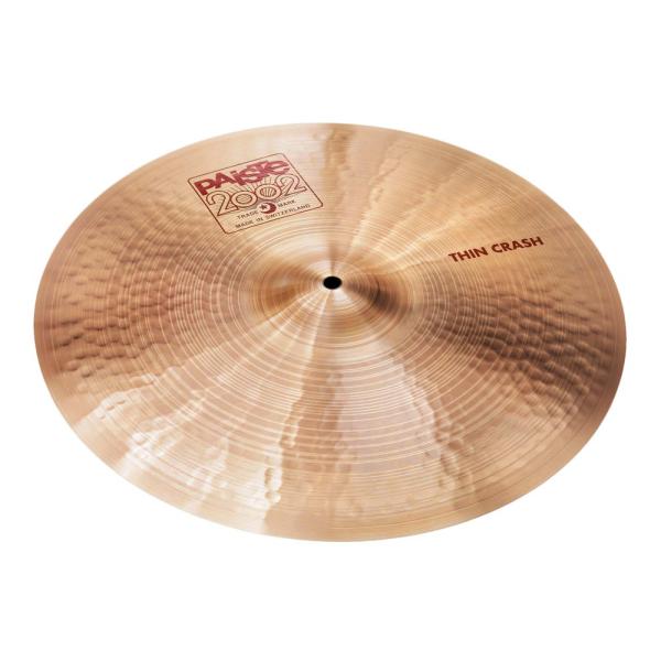 パイステ クラッシュシンバル 18インチ 2002 Thin Crash 18\”  PAISTE