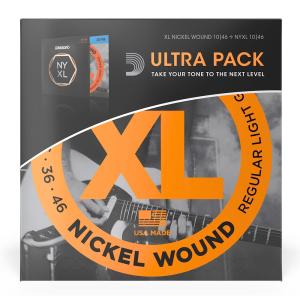 D'Addario EXL110 / NYXL1046 Ultra Pack 10-46 NYXLとEXLをバンドル