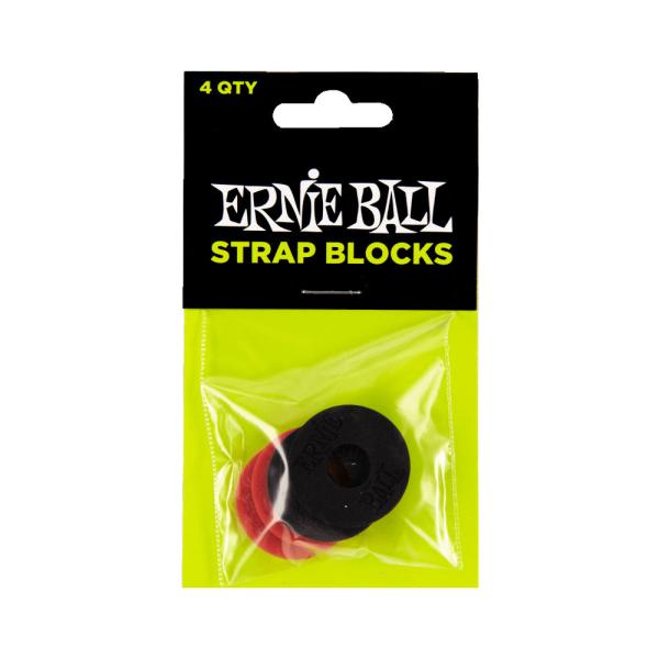 アーニーボール ERNIE BALL 4603 STRAP BLOCKS RED AND BLACK...