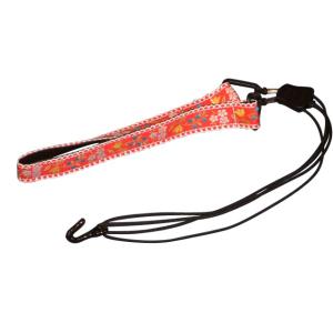 ウクレレ ストラップ KAMIYA NO1200/RED ウクレレストラップ カミヤ フック式
