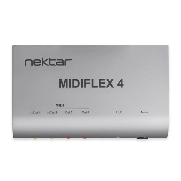 MIDIインターフェース Nektar Technology MIDIFLEX 4 USB MIDI...