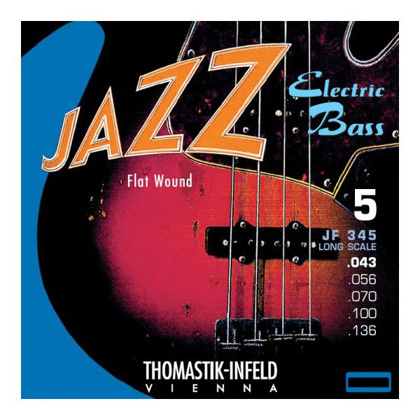 Thomastik-Infeld JF345 long scale 34" 43-136 5弦 エレ...