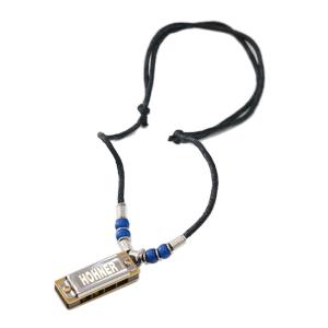 ホーナー ハーモニカ HOHNER Mini Harmonica Necklace Dark Blue ミニハーモニカ ネックレス｜chuya-online チューヤオンライン