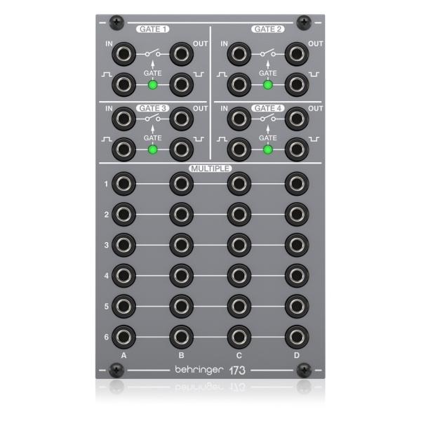 ベリンガー BEHRINGER 173 QUAD GATE/MULTIPLES モジュラーシンセサイ...