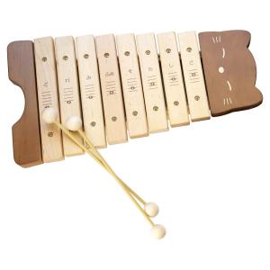 ゼンオン シロフォン 全音 ZX32BK 木琴 バチ付き 専用スタンド セット