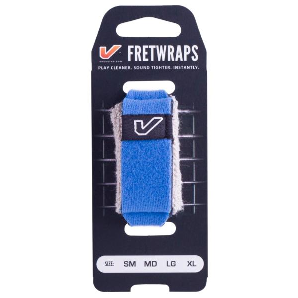 Gruv Gear FW-1PK-BLU-XL FretWraps Blue 1-Pack エクスト...