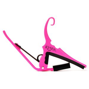 Kyser KG6NPA NEON PINK QUICK-CHANGE ACOUSTIC CAPO アコギ用カポタスト
