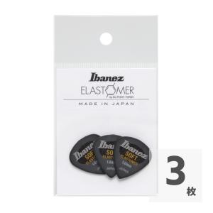 ギターピック 3枚 セット アイバニーズ 1.0mm SOFT BEL16ST10S-HBK IBANEZ イバニーズ