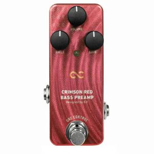 ベースプリアンプ ワンコントロール One Control Crimson Red Bass Preamp プリアンプ ベース｜chuya-online