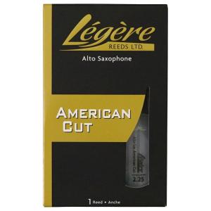 レジェール リード アルトサックス アメリカンカット ASA2.25 American Cut [2 1/4] 1枚入り 強度2.25 アルトサックスリード Legere｜chuya-online