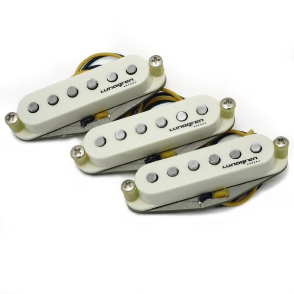 Lundgren Guitar Pickups Grey Monterey Set ストラトキャスタ...