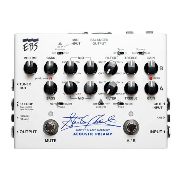 EBS Stanley Clarke Signature Acoustic Preamp スタンリー...