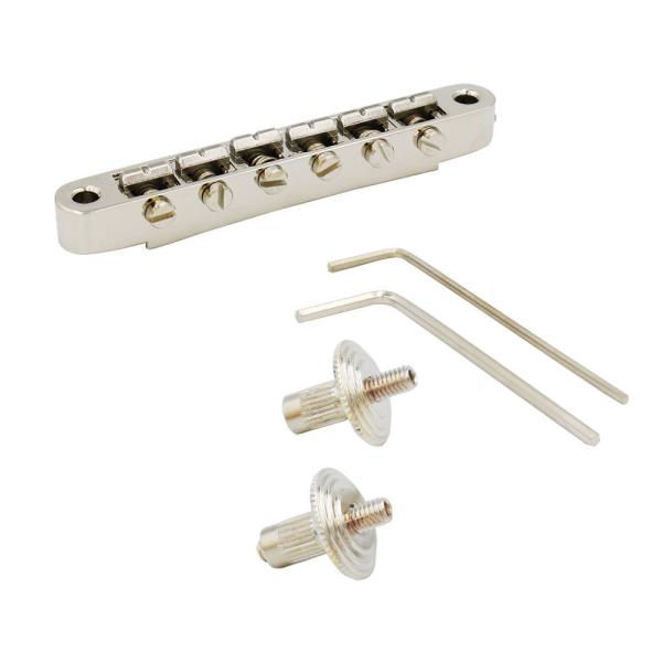 ゴルドー ギター ブリッジ HWG2N 3 Point Vario チューンオーマチックブリッジ ニ...