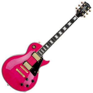 GrassRoots G-LP-65C FM See Thru Pink エレキギター - 最安値・価格
