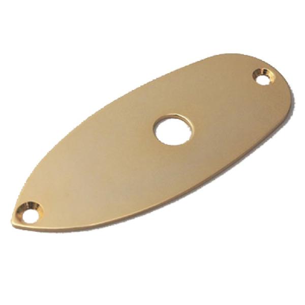 Montreux Flat Jackplate for Strat Gold No.9701 ジャッ...