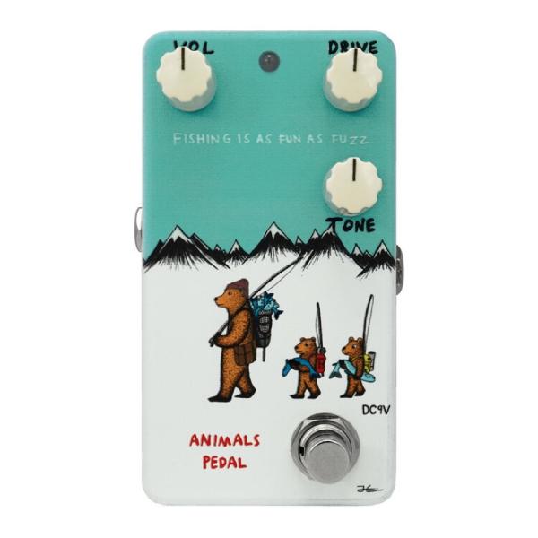 ファズ エフェクター Animals Pedal FISHING IS AS FUN AS FUZZ...
