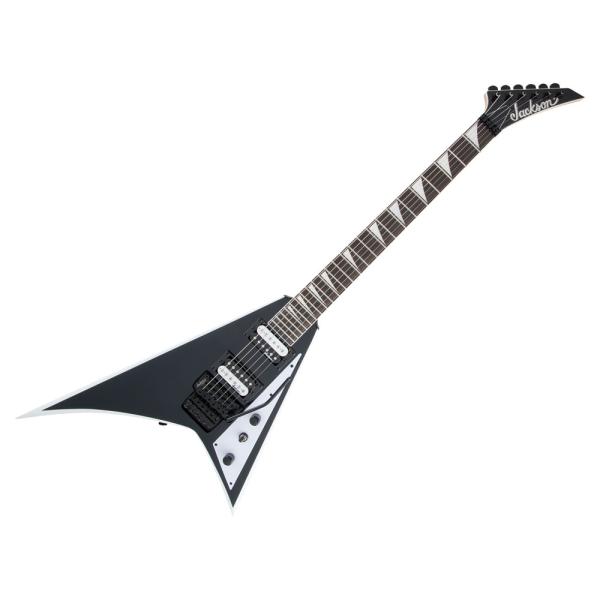 Jackson JS Series Rhoads JS32 Black with White Bev...