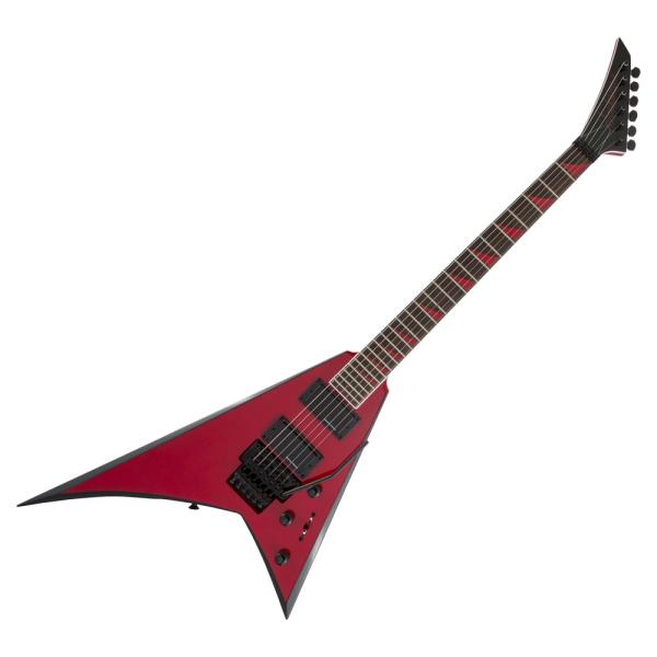 Jackson X Series Rhoads RRX24 Red with Black Bevel...