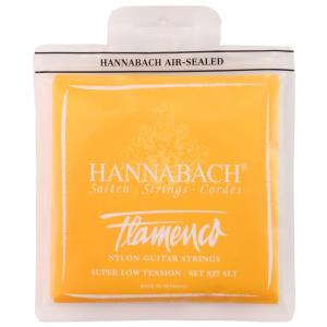 HANNABACH Flamenco SET827SLT YELLOW スーパーローテンション フラメンコギター弦