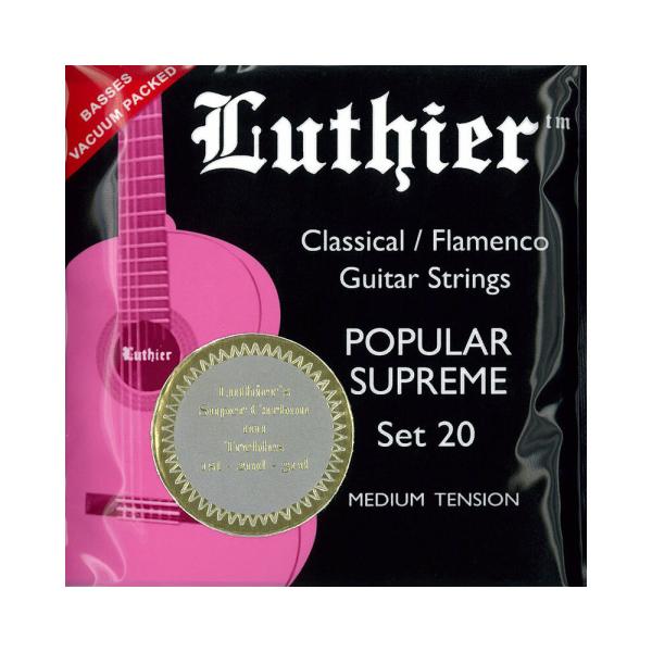 Luthier LU-20-CT Classical/Flamenco Strings with S...
