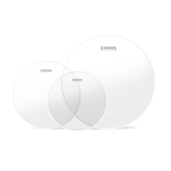 EVANS ETP-G2CLR-S G2 Tom Batter Clear Pack-Standar...
