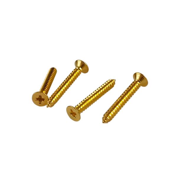 Montreux JPN エスカッション止めネジ ロング ゴールド 4 No.9286 ギターパーツ...