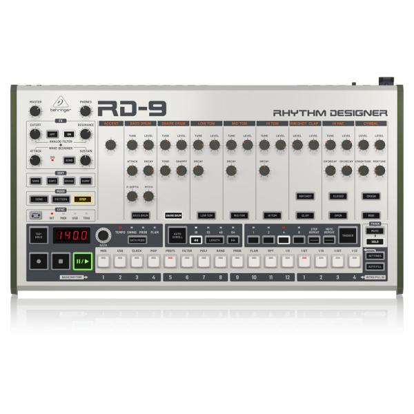 リズムマシン ベリンガー BEHRINGER RD-9 Rhythm Designer アナログ/デ...