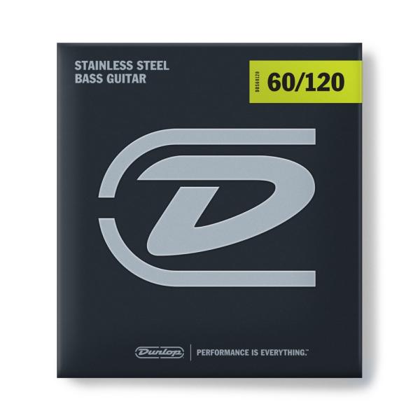 JIM DUNLOP STAINLESS STEEL Bass Strings DBS60120 エ...