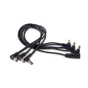 RockBoard RBO CAB POWER DC6 A Flat Daisy Chain Cable 6 Outputs Angled エフェクター用 電源分配ケーブル｜chuya-online