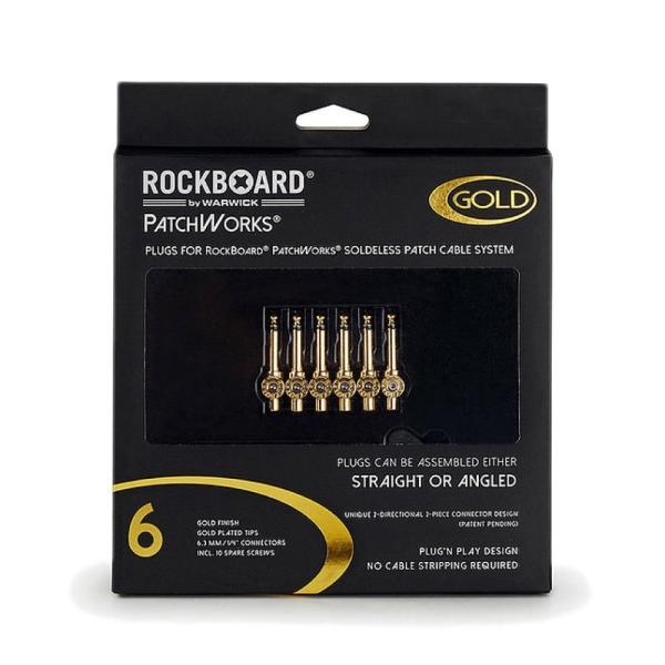 RockBoard RBO CAB PW PLUG 6 GD PatchWorks Solderle...