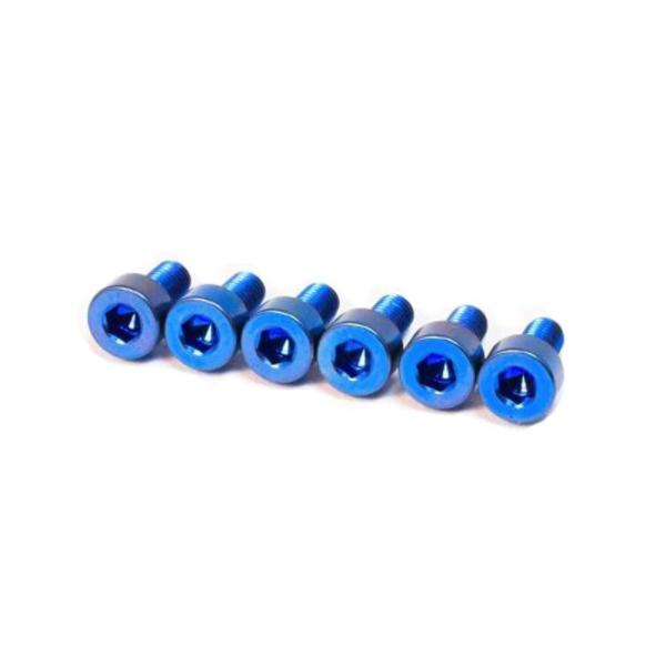 FU-Tone Titanium Saddle Mounting Screw Set BLUE フロ...