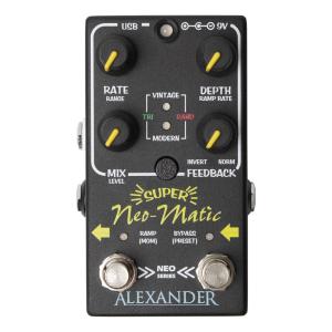 Alexander Pedals Super Neo-Matic デジタルタイムモジュレーター ギターエフェクター｜chuya-online