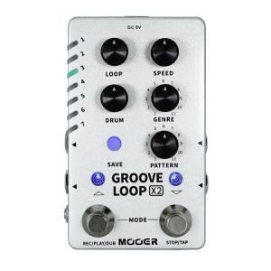 MOOER GROOVE LOOP X2【ドラムマシン/ルーパー】《エフェクター