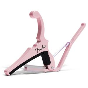 カポタスト カイザー フェンダー Kyser KGEFSPA Fender Classic Color Quick-Change Electric Capo Shell Pink カポ ギター｜chuya-online