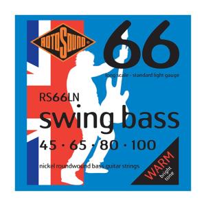 ロトサウンド ベース弦 1セット RS66LN Swing Bass 66 Standard Light 45-100 LONG SCALE エレキベース弦 ROTOSOUND