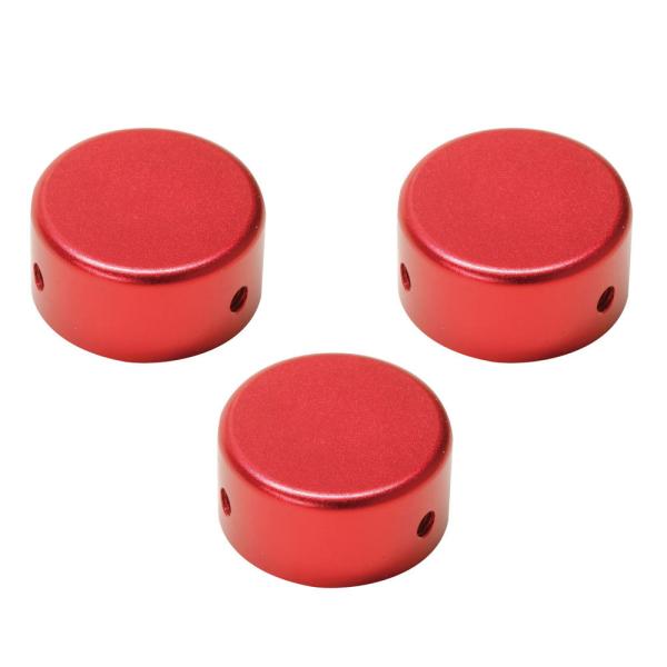 K.E.S ESH-3 RED エフェクタースイッチハット レッド 3個入り