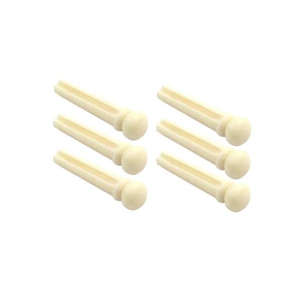 ジッド ギター ブリッジピン アコギ 牛骨 BP-B BN/P ボーン製ブリッジピンセット 牛骨/プ...
