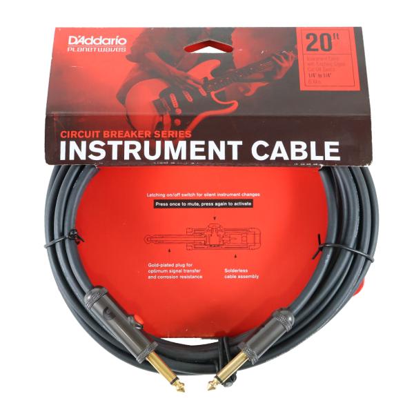 Planet Waves by D'Addario PW-AGL-20 6.09m SS 楽器用シー...